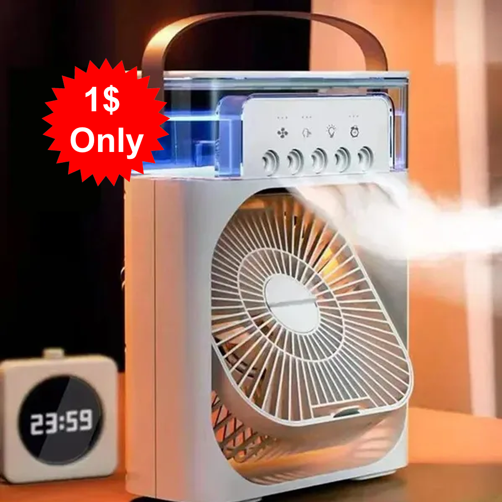 ❄️ Portable Mini AC Fan – Get Yours for JUST $1 Today!